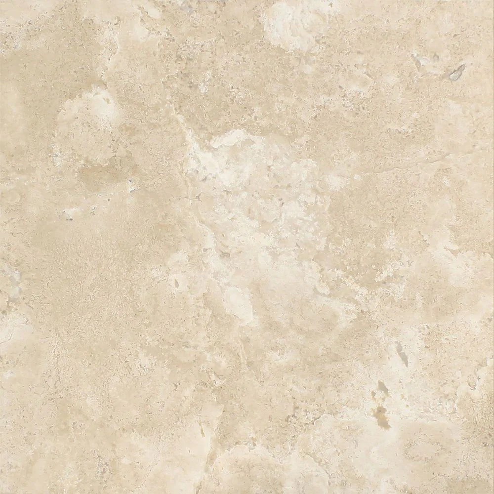 Flat view of Durango Travertine in honed finish, 12x12 tile