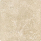 Flat view of Durango Travertine Honed Tile, 18x18 size