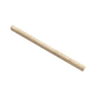 Close-up of Durango Travertine Pencil Liner showing texture and color variation