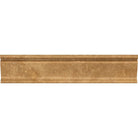 Decorative tile edge molding brown travertine