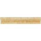 Close-up of Honey Onyx molding showing polished surface and veining detail