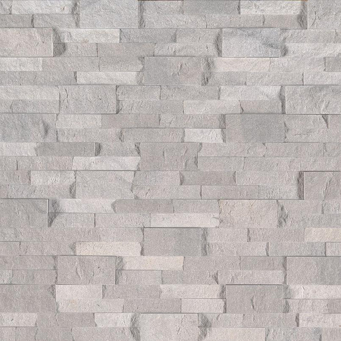 Stacked Stone Panel Iceland Gray
