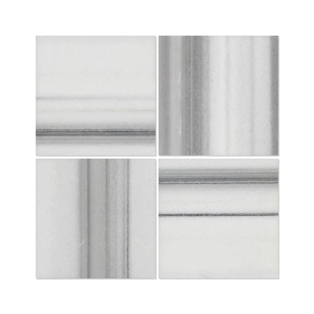 Polished Mink Marble Tile 6x6