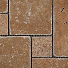 Noce travertine detail showing natural variation