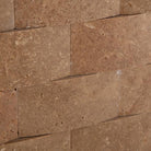 Honed natural stone brick tile Noce travertine