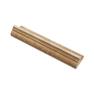 Noche travertine corner trim 2x3x12 honed