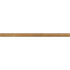 Brown natural stone edging trim piece