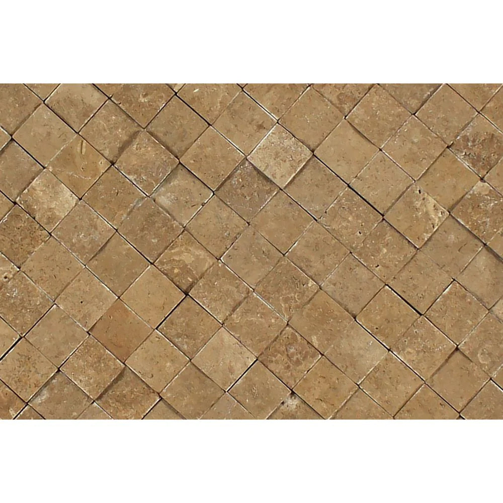 Close-up of splitface mosaic texture showing deep surface variation