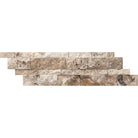 Philadelphia Travertine split face ledger panel 6x24 inch