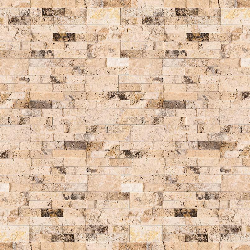 Philadelphia Travertine stacked stone panels for walls