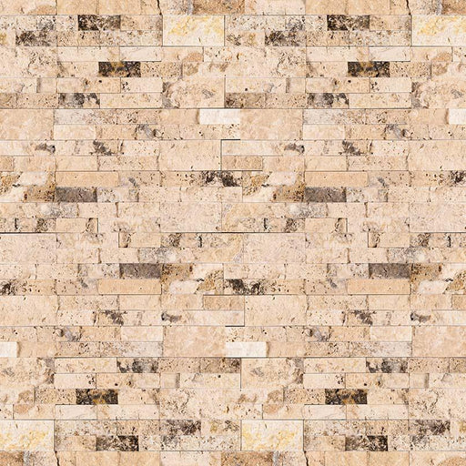 Philadelphia Travertine stacked stone panels for walls