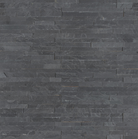Close-up of natural slate veining in rich black tones