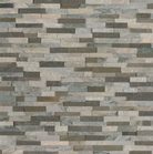 Flat view of Rockmount Sierra Blue Mini panel with multi-tonal quartzite texture