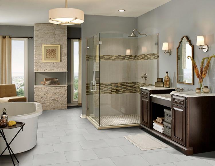 Close-up view of Sande Ivory tile showing natural texture and subtle ivory-beige tone
