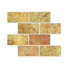 scabos travertine 3x6 tumbled tile