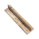 Scabos Travertine 2x3x12 inch ogee corner trim in honed finish