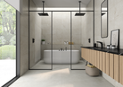 Close-up of Seattle Blanco tile showing soft texture and rectified edge