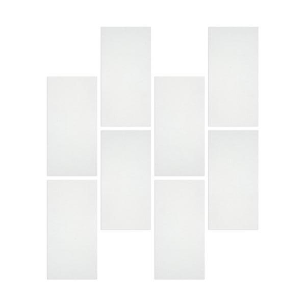 Close-up of Thassos White 3"x6" tile showing surface and straight edge