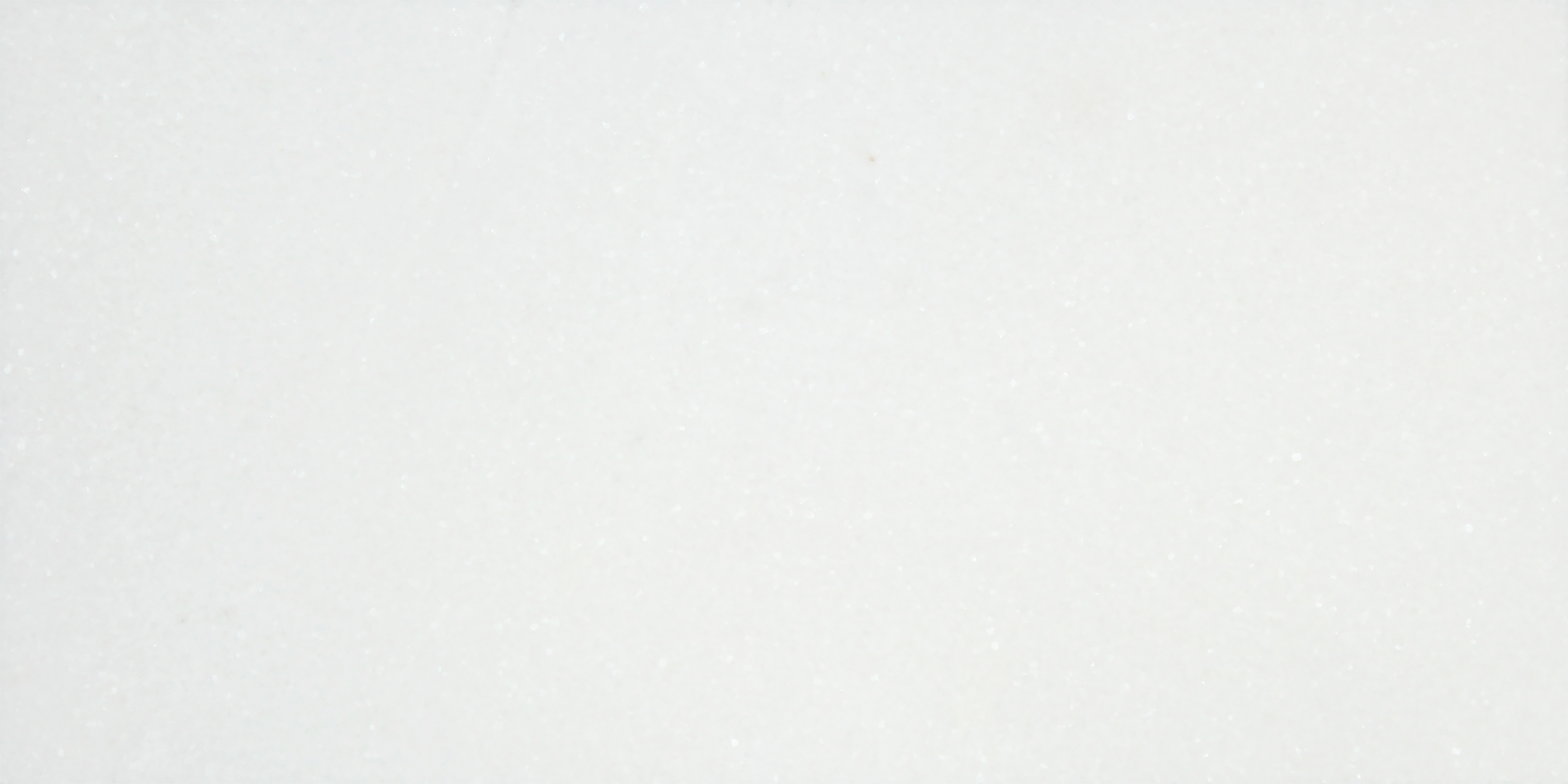 Flat view of Thassos White Marble Tile in polished finish, 6x12 size