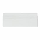 Close-up of polished Thassos White Baseboard edge and surface