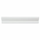 Flat view of Thassos White Crown Molding, polished finish, 2.5x12