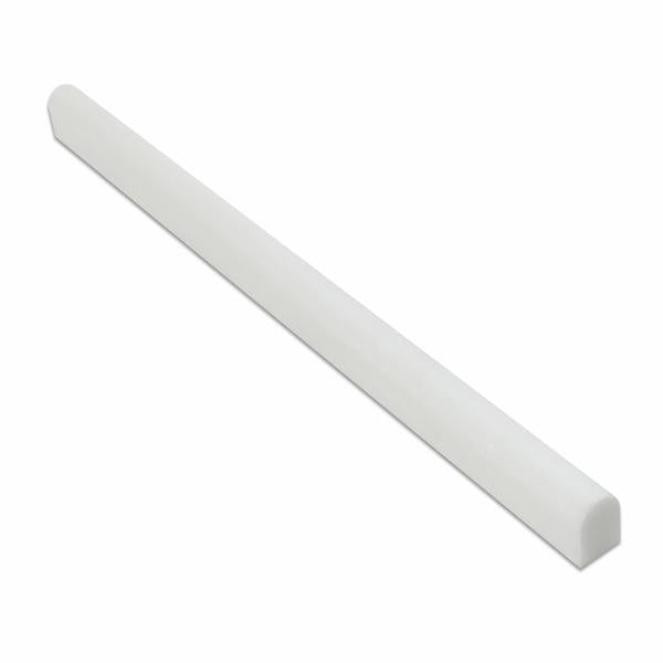 Thassos White Pencil Liner 1/2x12