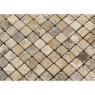 Tumbled Philadelphia Travertine mosaic for walls and floors