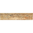 Honed Scabos crown molding trim side profile