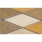 travertine backsplash mosaic honed finish
