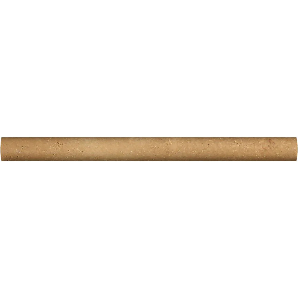Rounded natural stone wall molding