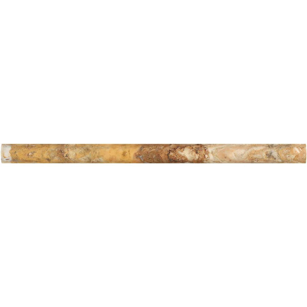 Scabos honed travertine trim