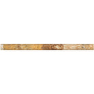 Scabos honed travertine trim