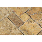 natural stone opus pattern travertine