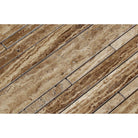 natural stone strip mosaic tile