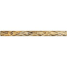 Natural stone honed edge trim piece