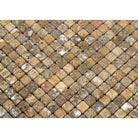 Tumbled natural stone micro mosaic