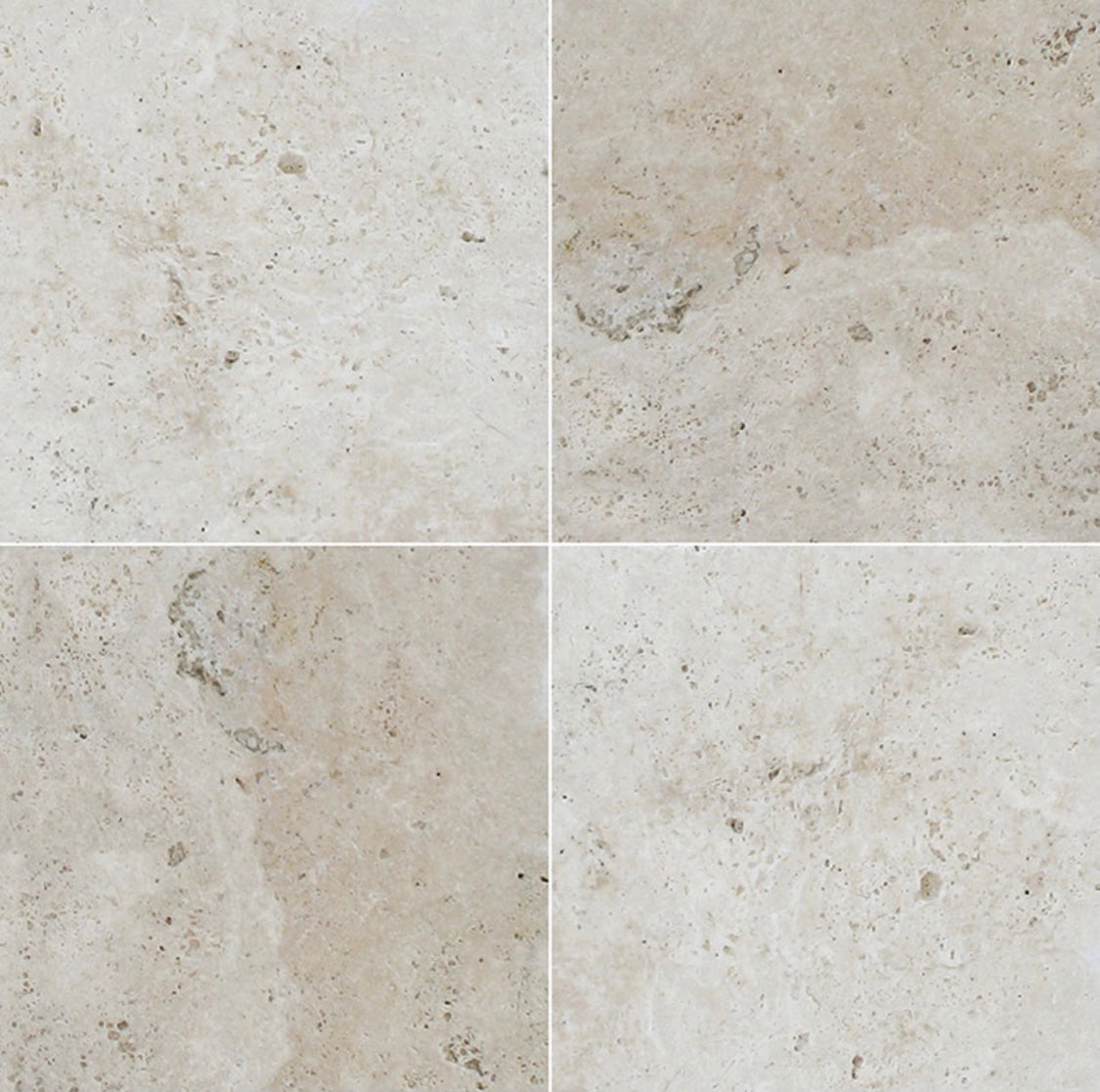 Tuscany Beige Travertine Pavers in Versailles Pattern with ivory-beige tones

