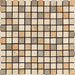 tuscany mix travertine 1x1 mosaic