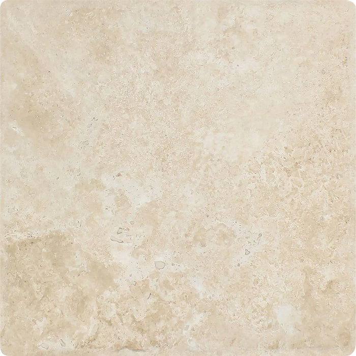 Flat view of Durango Travertine in honed finish, 12x12 tile