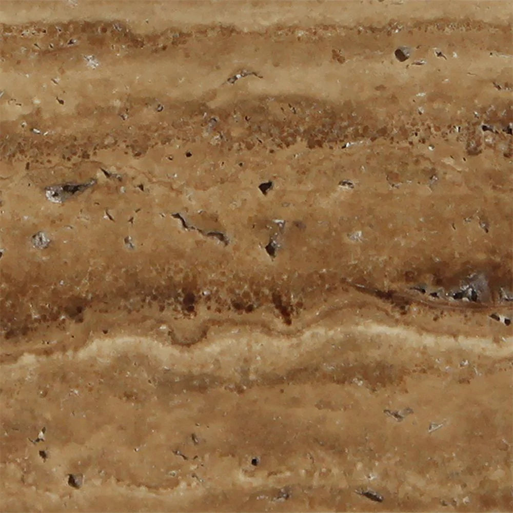 Veincut Noce Travertine Tile 12x12