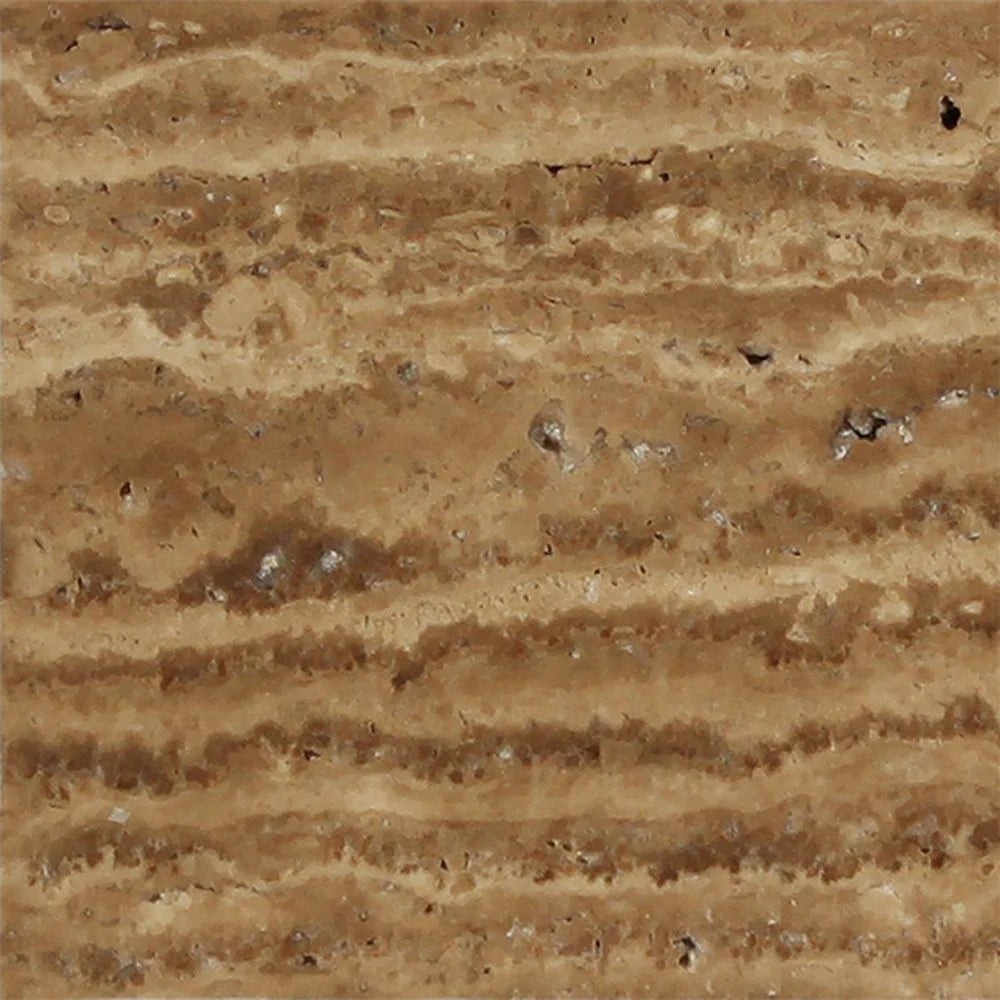 Veincut Noce travertine tile 18x18 inch floor
