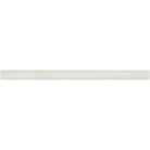 White Onyx polished bullnose molding 3/4x12